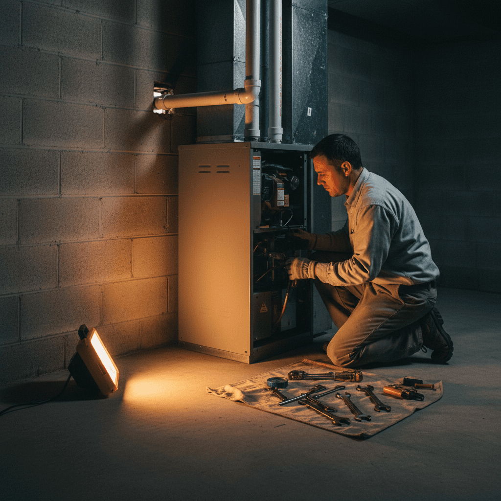 sealed combustion furnace intake vent pipes