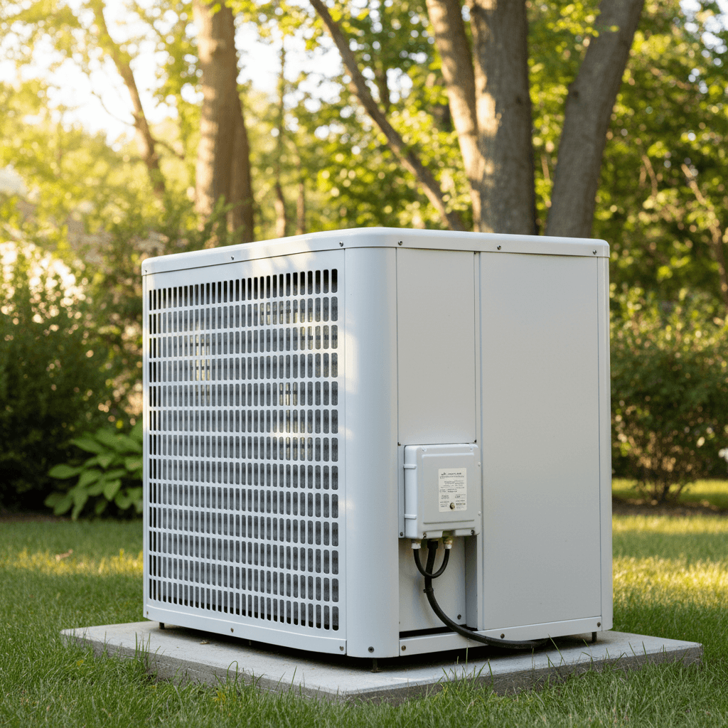 two-stage air conditioner condenser unit